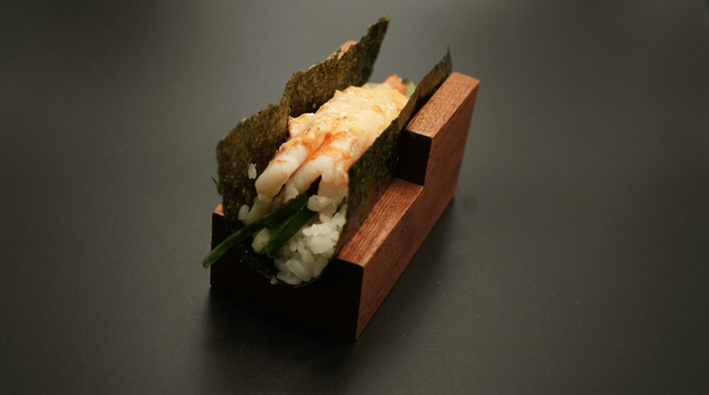Ebi Hand Roll.