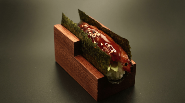 Unagi Hand Roll.